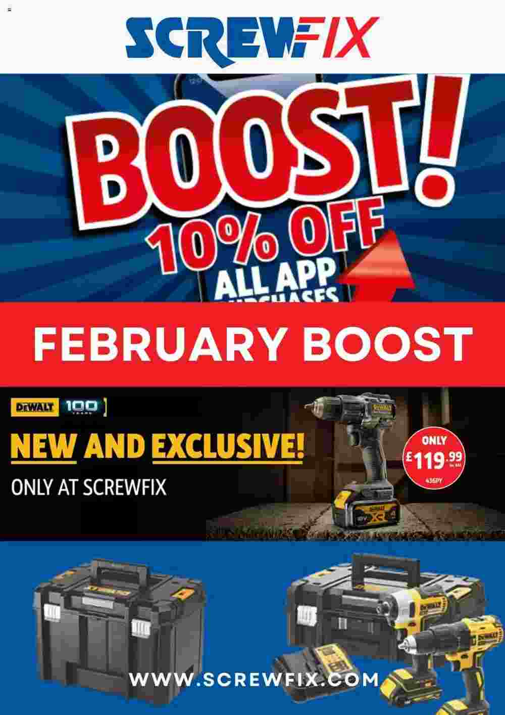 Screwfix offers valid from 19/02/2024 - Page 1.