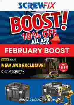 Screwfix offers valid from 19/02/2024