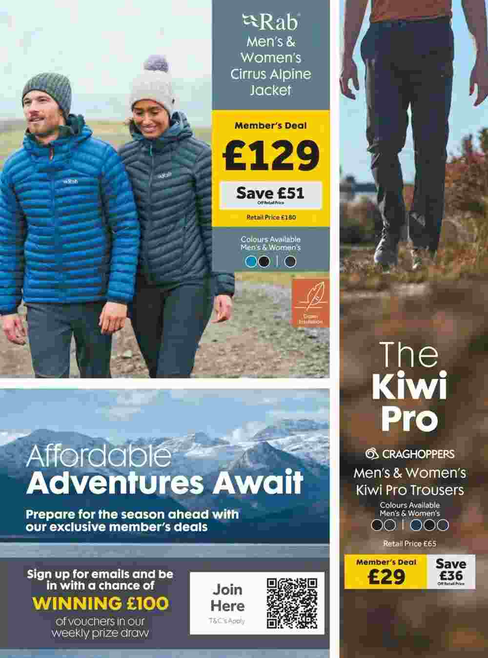 GO Outdoors offers valid from 20/02/2024 - Page 2.