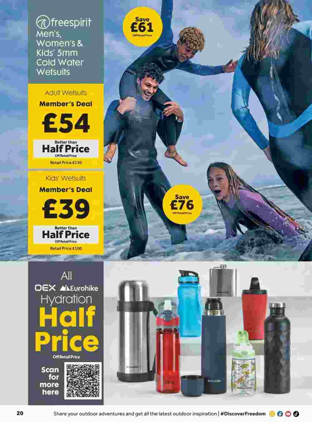 GO Outdoors offers valid from 20/02/2024 - Page 20.