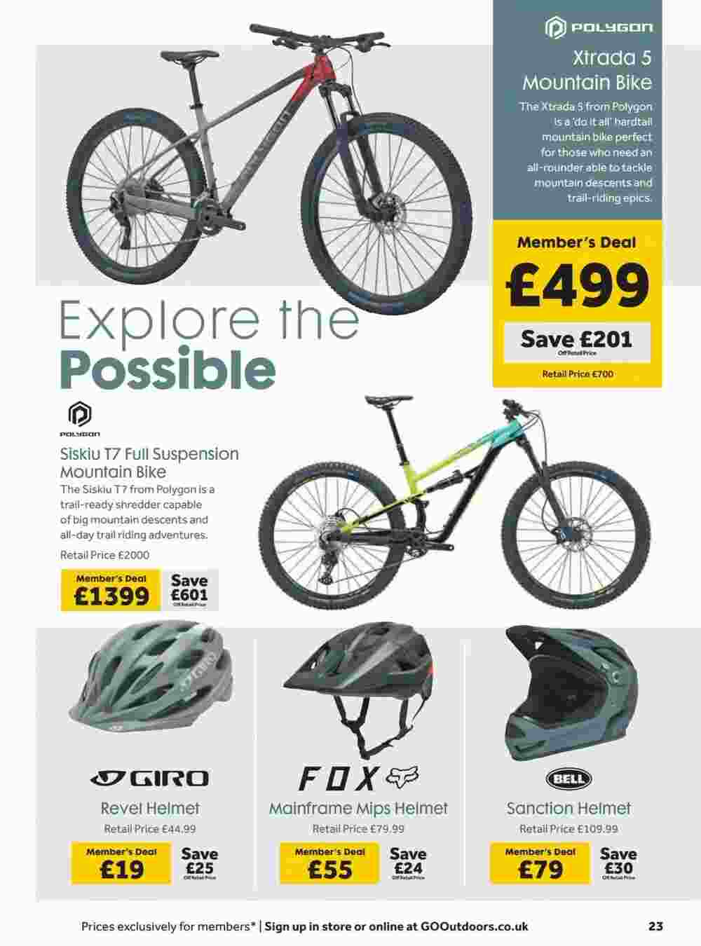 GO Outdoors offers valid from 20/02/2024 - Page 23.