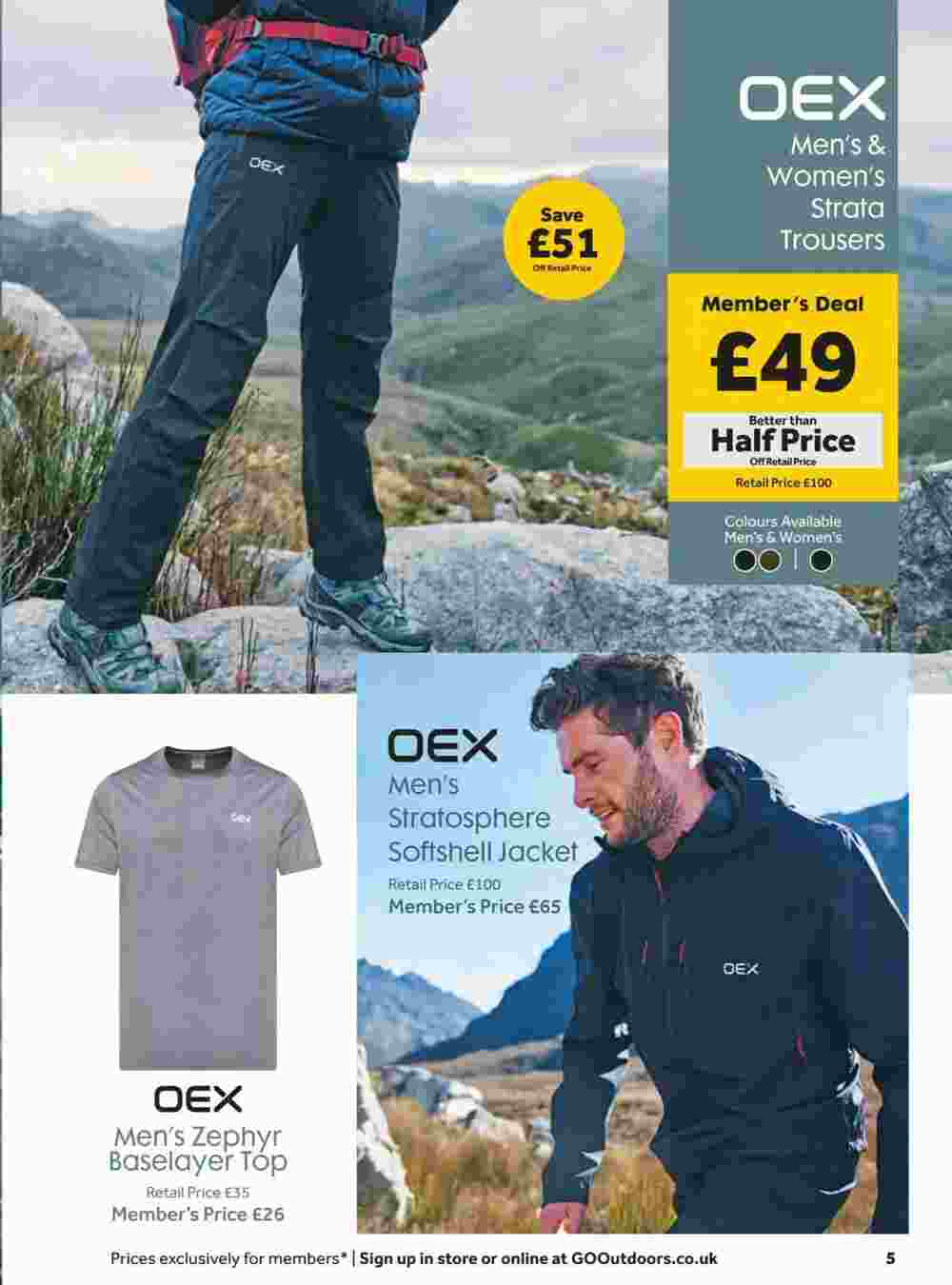 GO Outdoors offers valid from 20/02/2024 - Page 5.