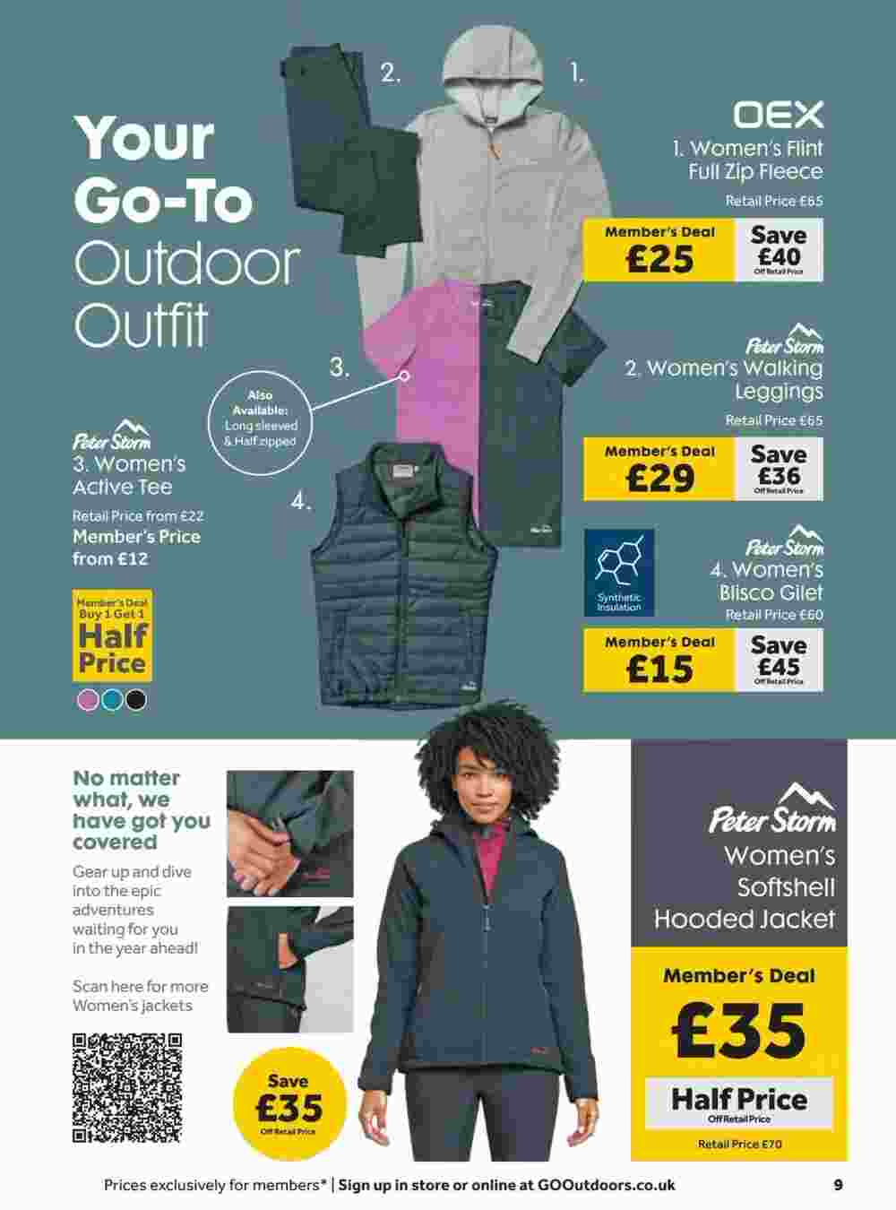 GO Outdoors offers valid from 20/02/2024 - Page 9.