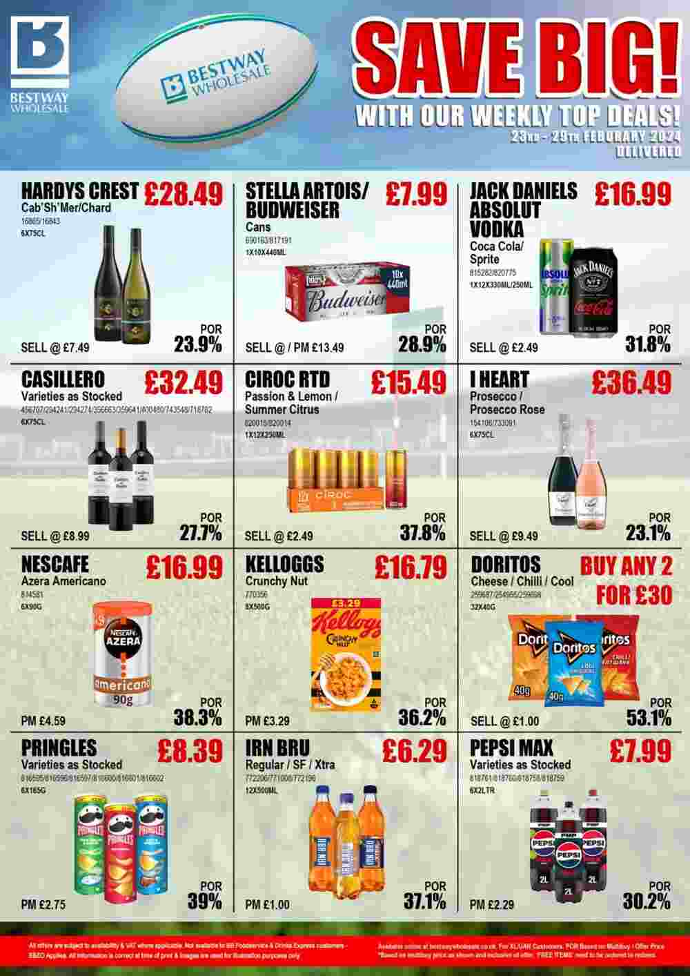 Bestway offers valid from 23/02/2024 - Page 1.