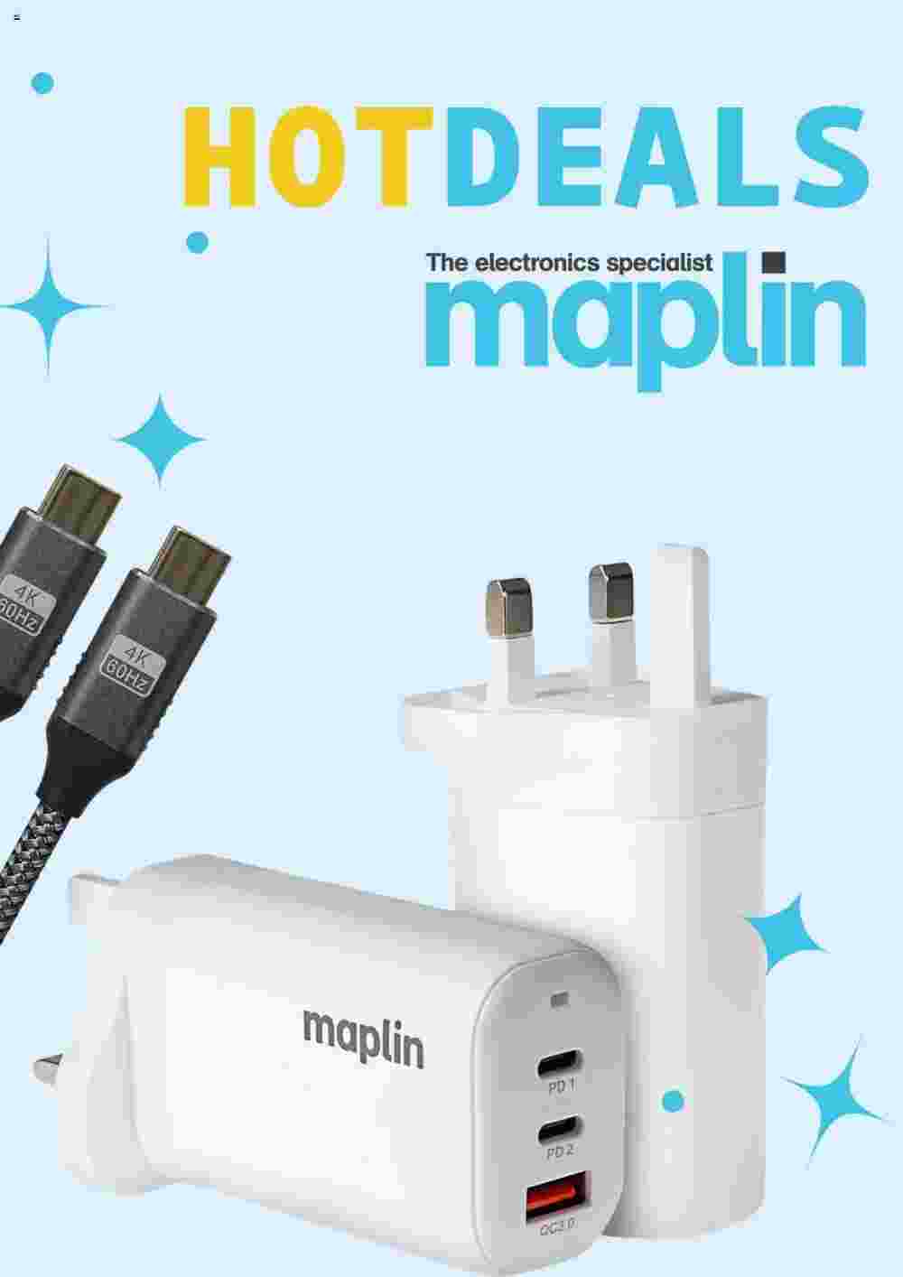 Maplin offers valid from 24/02/2024 - Page 1.