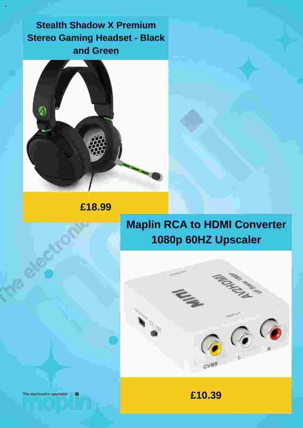 Maplin offers valid from 24/02/2024 - Page 3.
