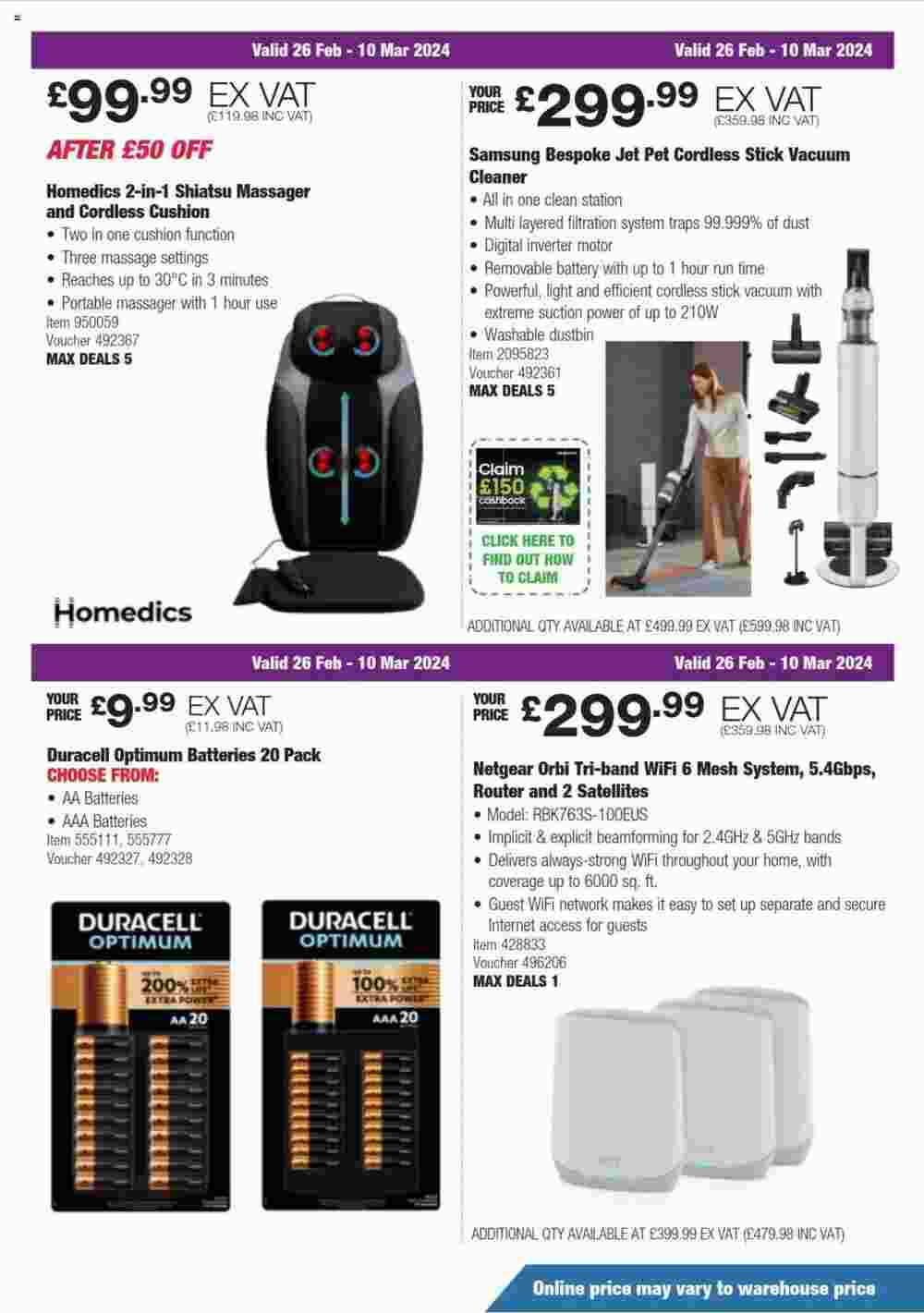 Costco offers valid from 26/02/2024 - Page 7.