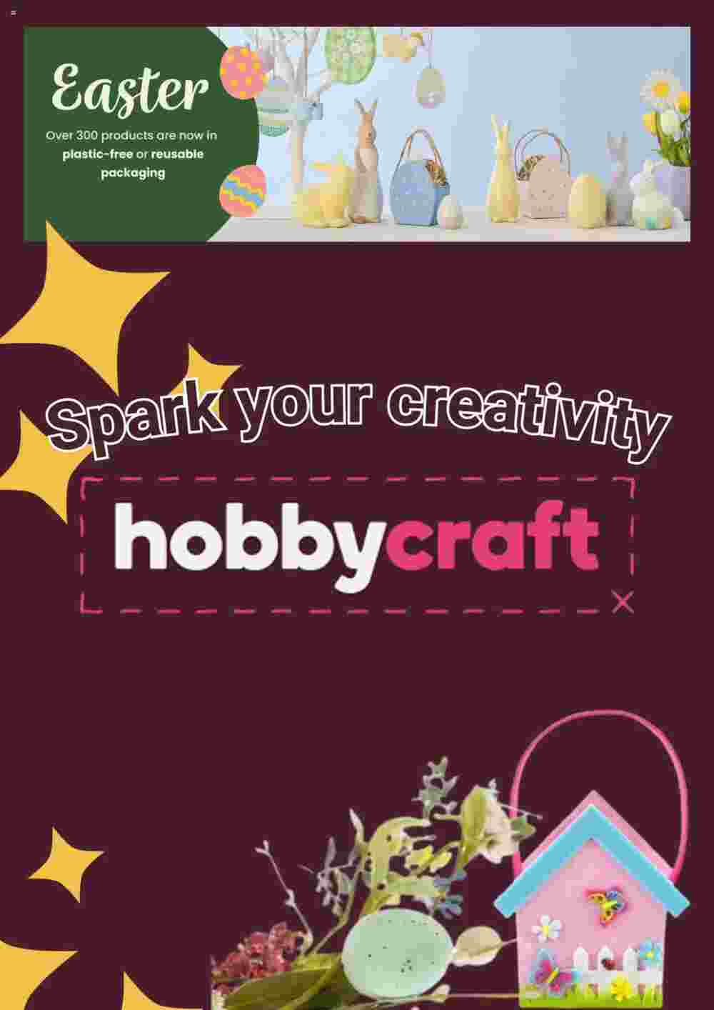 Hobbycraft offers valid from 01/03/2024 - Page 1.