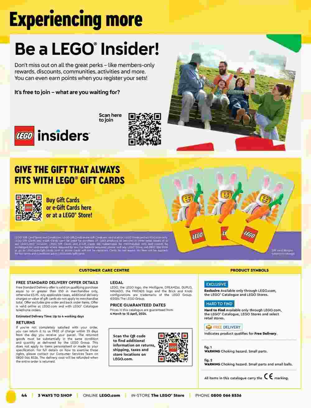 LEGO Shop offers valid from 11/03/2024 - Page 46.