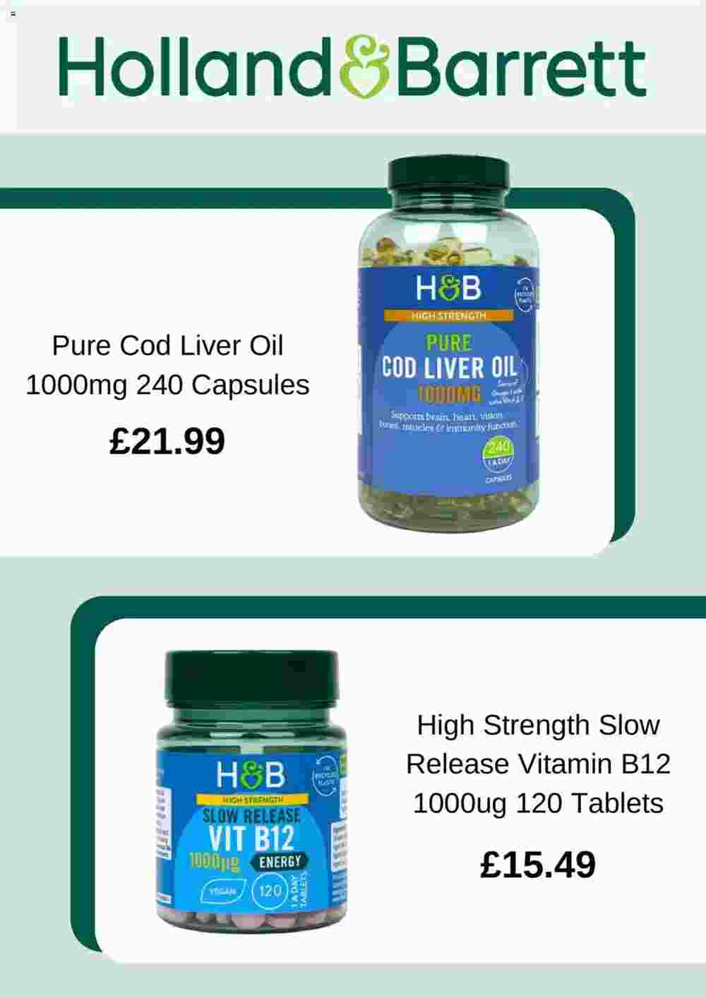 Holland & Barrett offers valid from 16/03/2024 - Page 3.