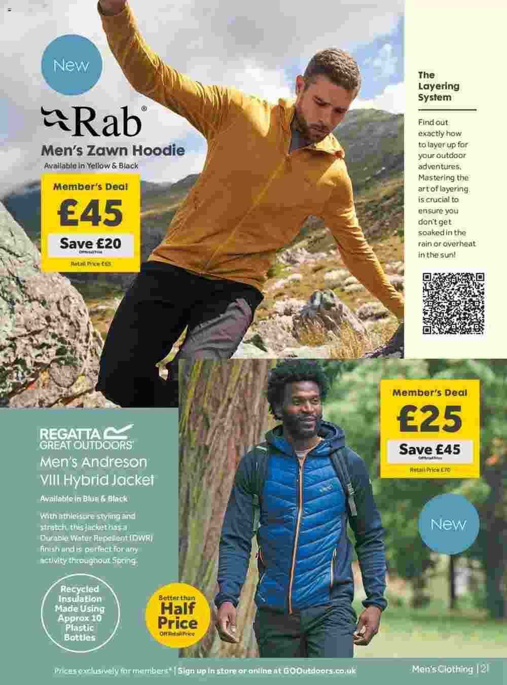 GO Outdoors offers valid from 19/03/2024 - Page 21.