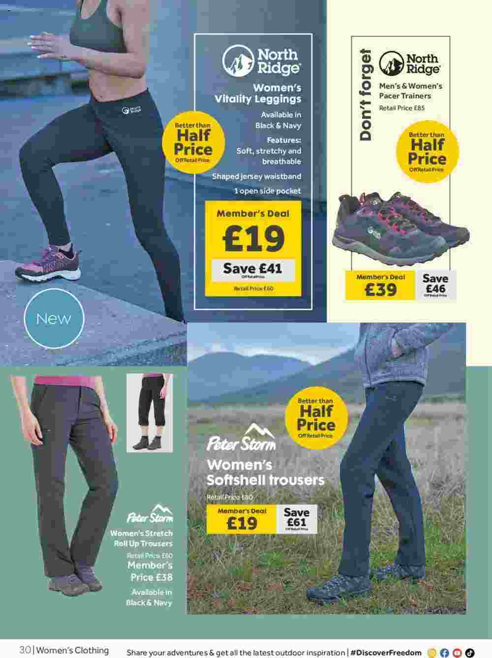 GO Outdoors offers valid from 19/03/2024 - Page 30.