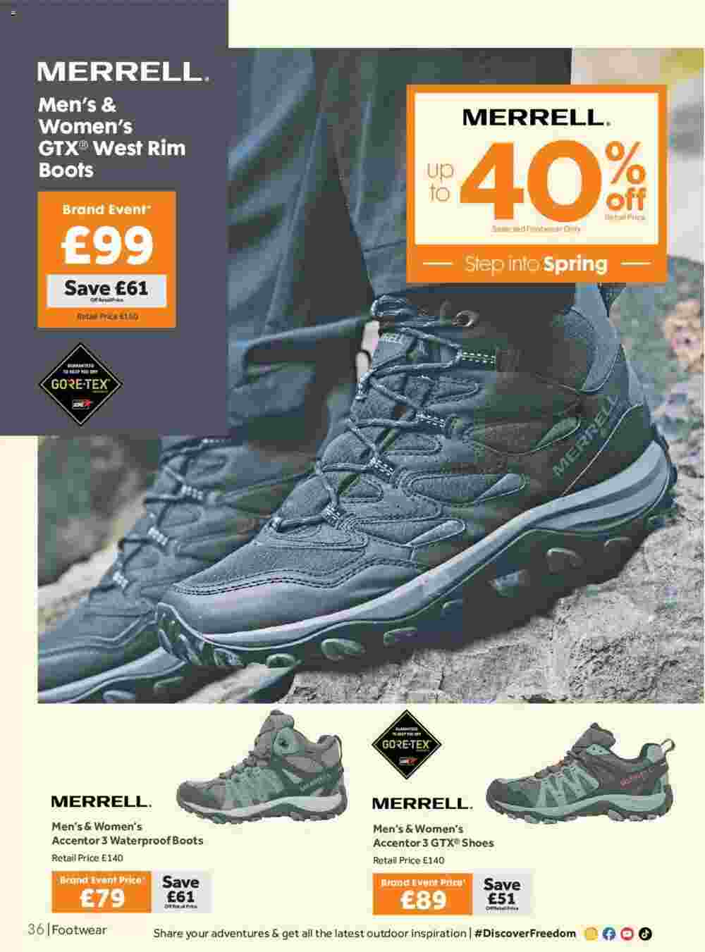 GO Outdoors offers valid from 19/03/2024 - Page 36.