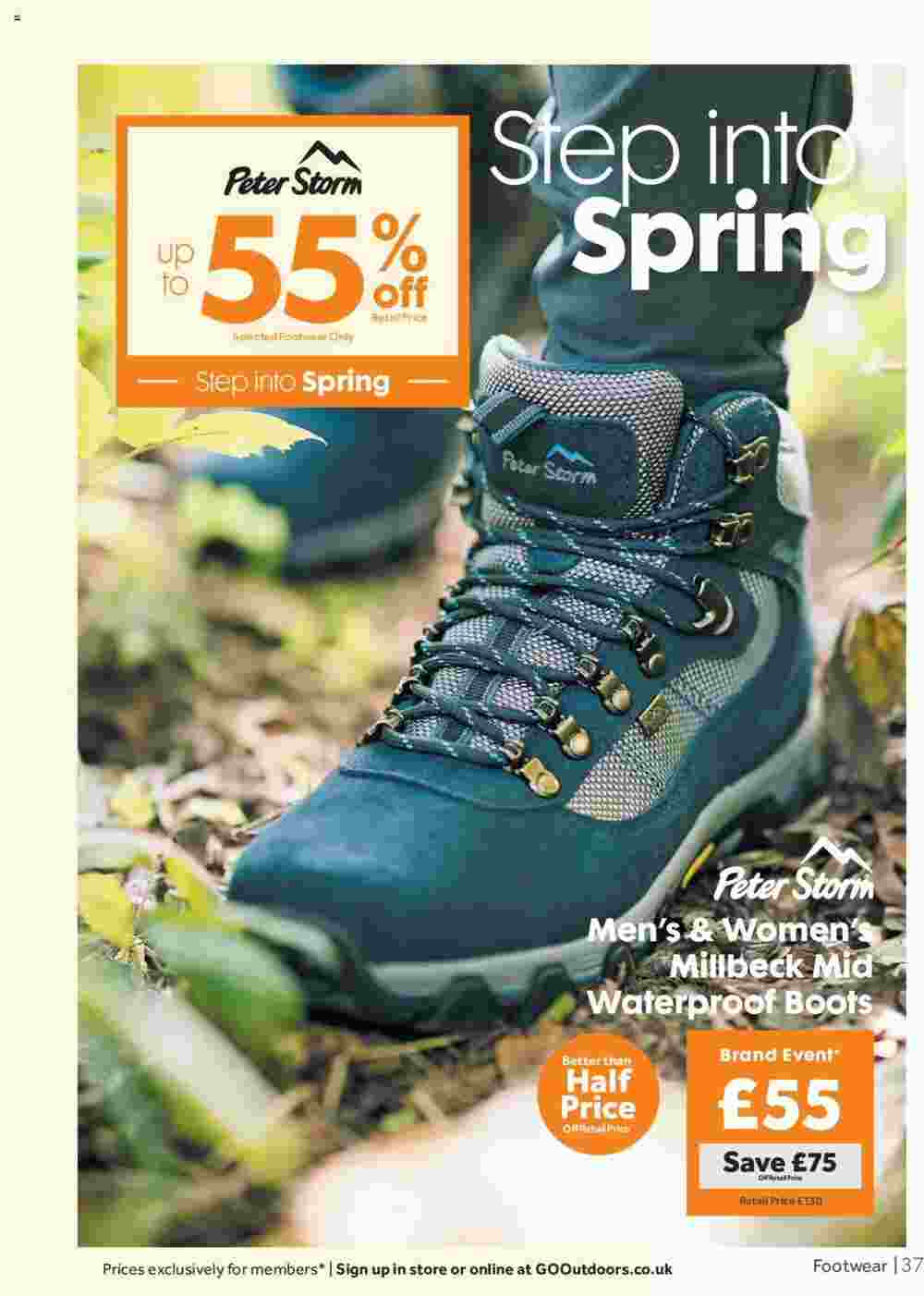 GO Outdoors offers valid from 19/03/2024 - Page 37.