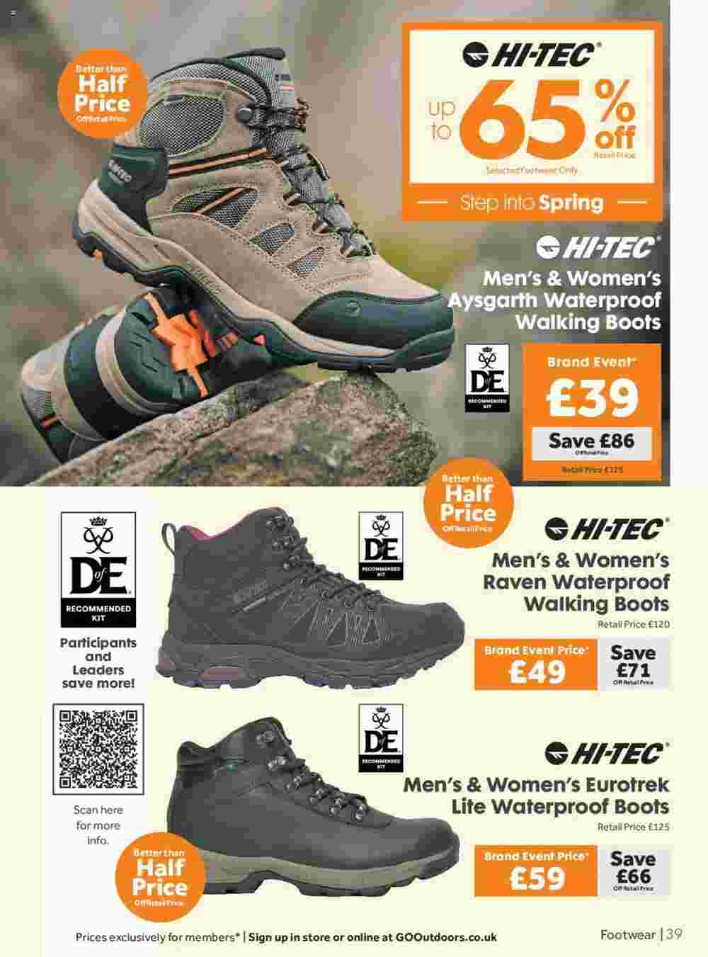 GO Outdoors offers valid from 19/03/2024 - Page 39.