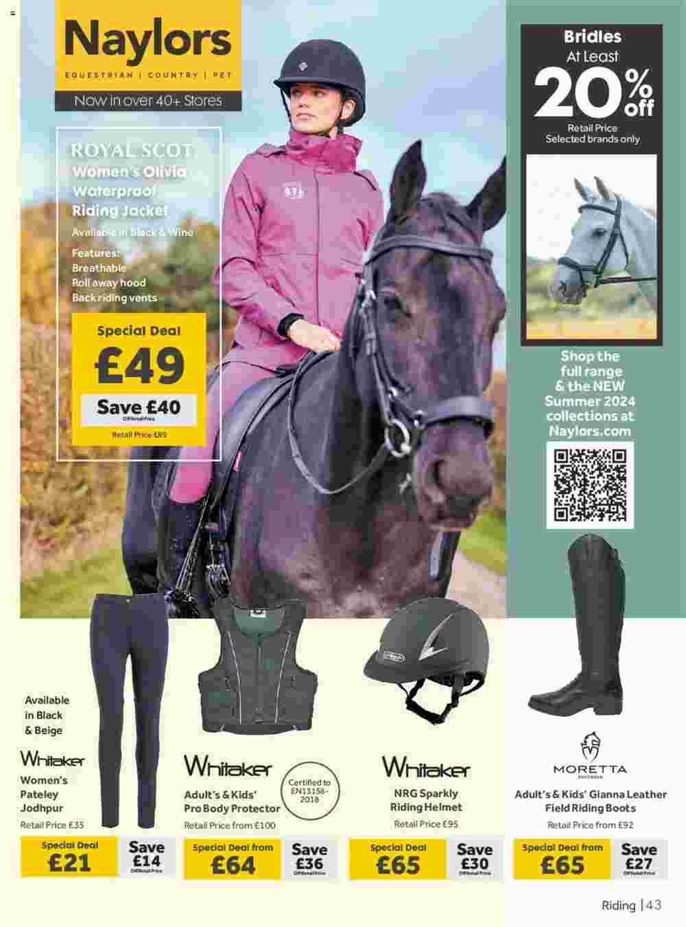 GO Outdoors offers valid from 19/03/2024 - Page 43.