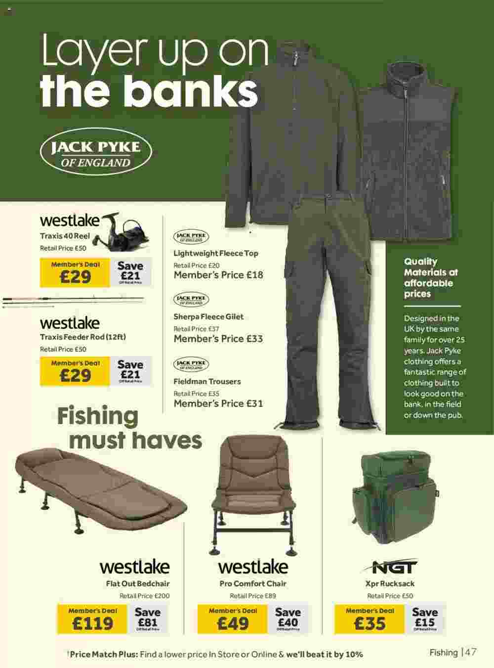 GO Outdoors offers valid from 19/03/2024 - Page 47.