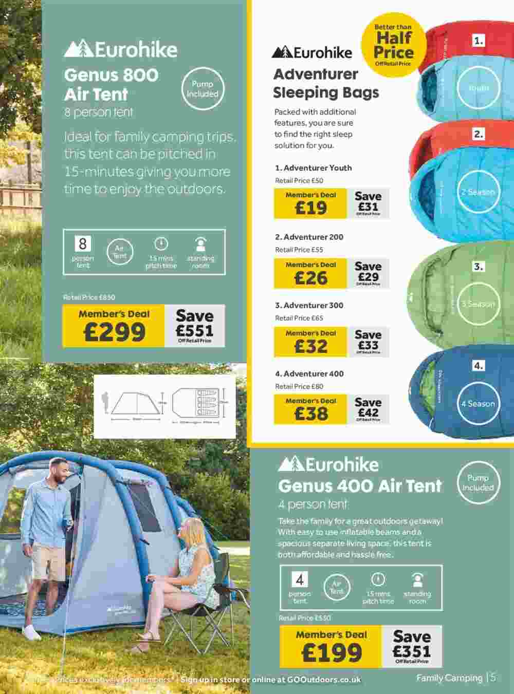 GO Outdoors offers valid from 19/03/2024 - Page 5.