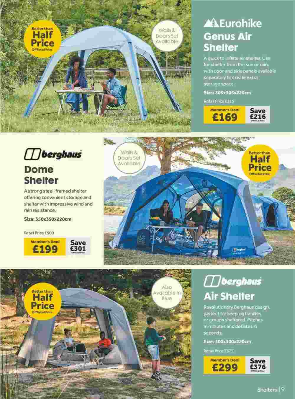 GO Outdoors offers valid from 19/03/2024 - Page 9.