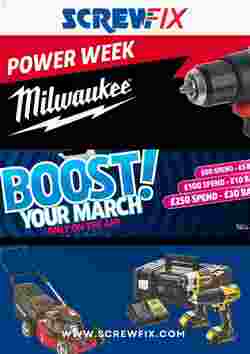 Screwfix offers valid from 20/03/2024
