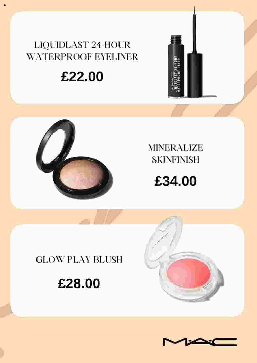 MAC Cosmetics offers valid from 24/03/2024 - Page 5.