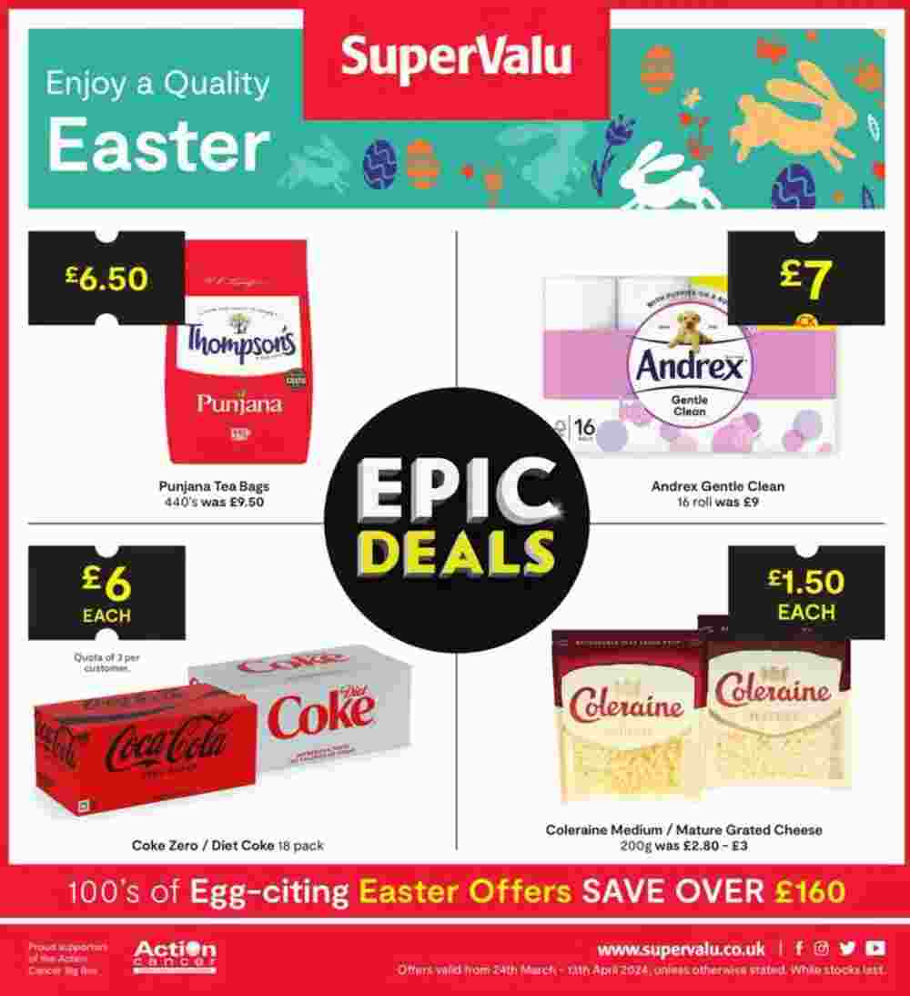 SuperValu offers valid from 25/03/2024 - Page 1.