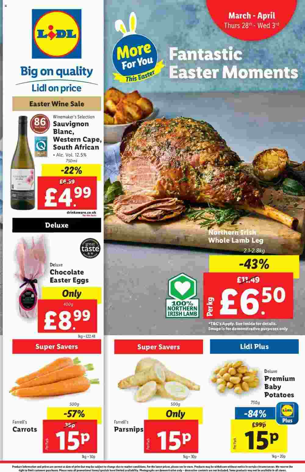 Lidl offers valid from 28/03/2024 - Page 1.