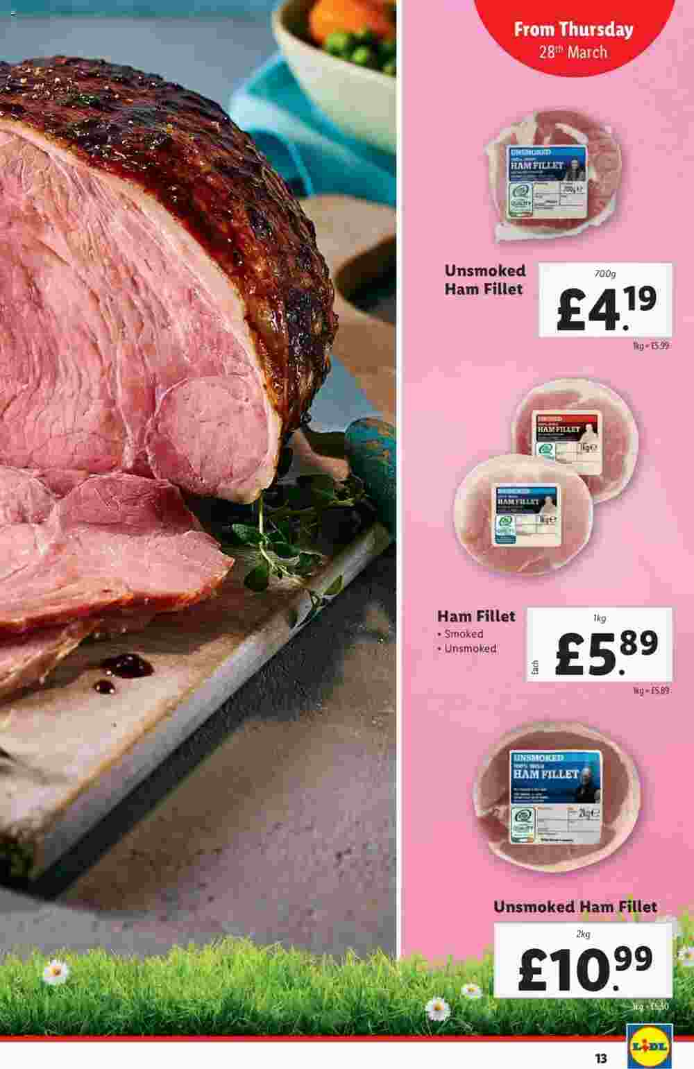 Lidl offers valid from 28/03/2024 - Page 13.
