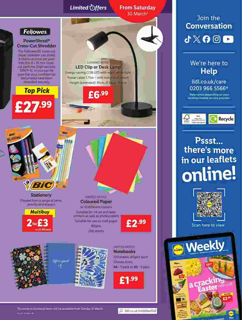 Lidl offers valid from 28/03/2024 - Page 29.