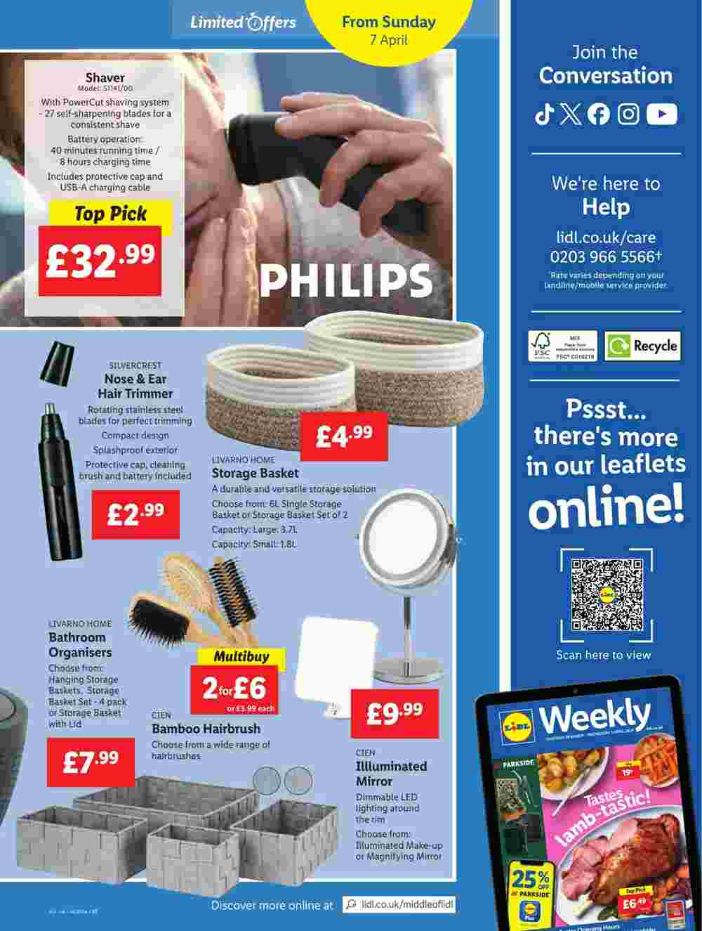Lidl offers valid from 04/04/2024 - Page 23.