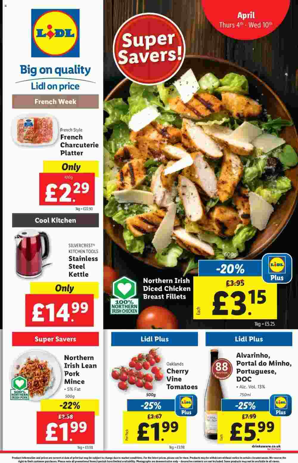 Lidl offers valid from 04/04/2024 - Page 1.