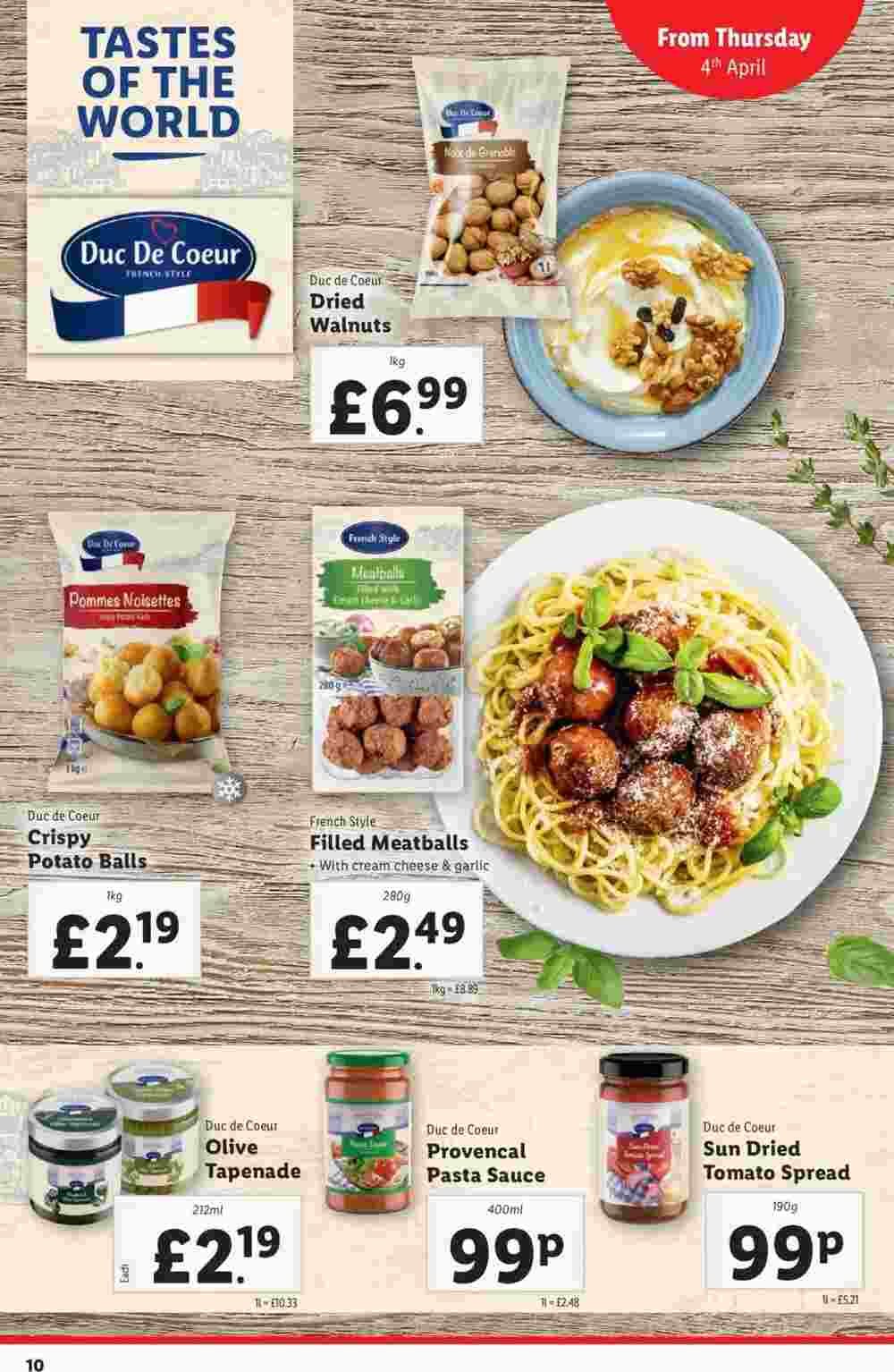 Lidl offers valid from 04/04/2024 - Page 10.