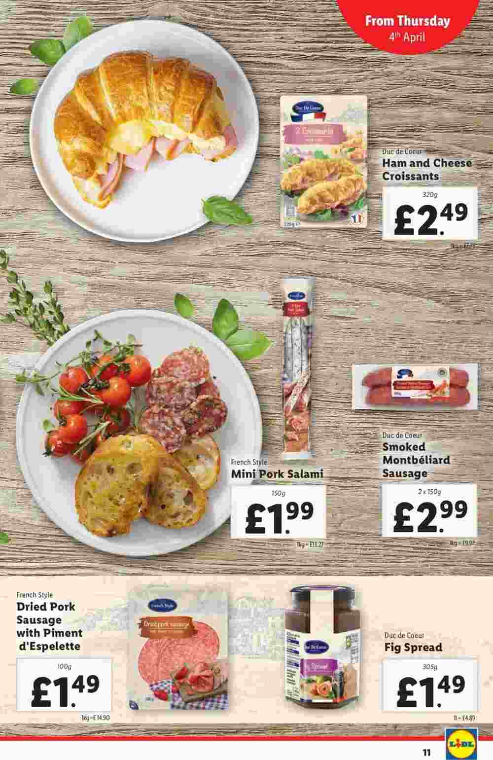 Lidl offers valid from 04/04/2024 - Page 11.