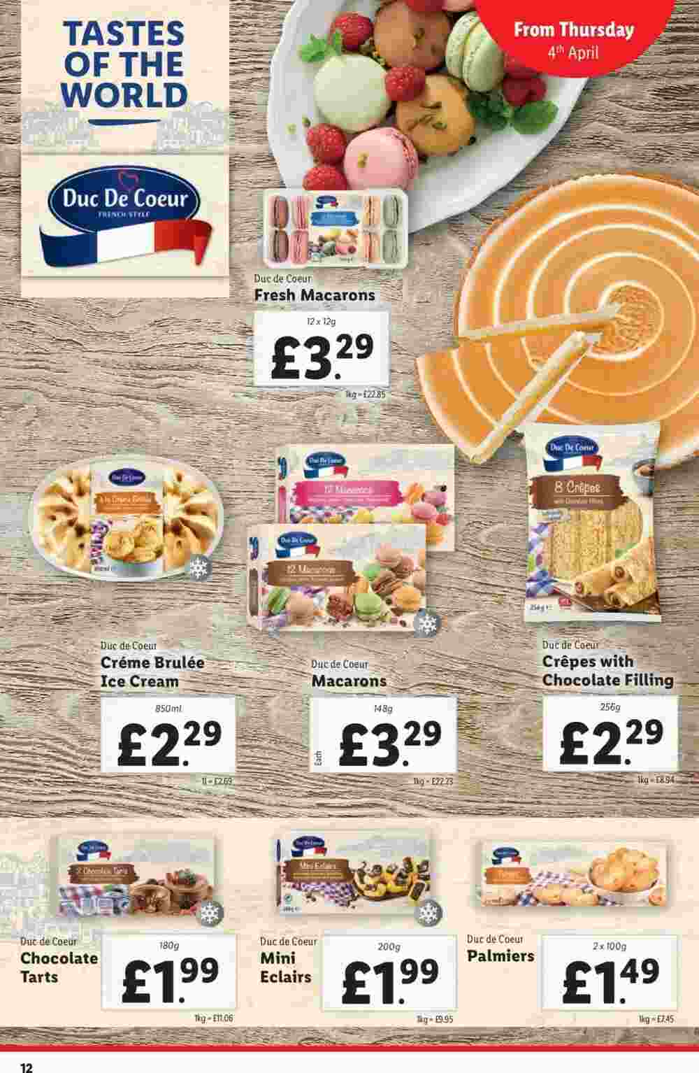 Lidl offers valid from 04/04/2024 - Page 12.