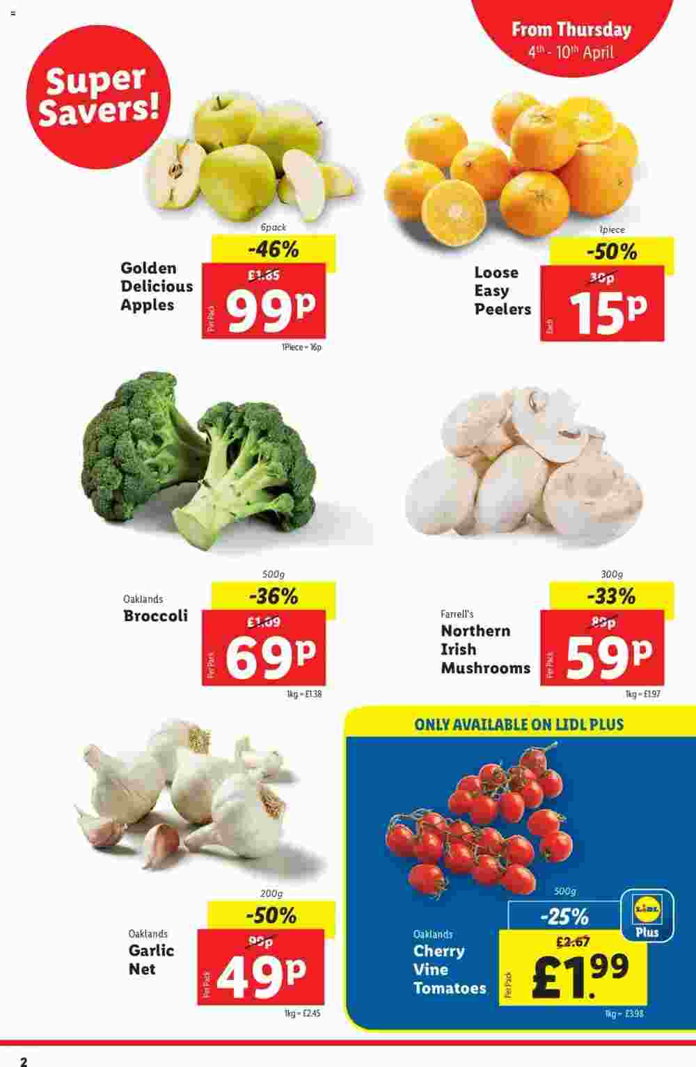 Lidl offers valid from 04/04/2024 - Page 2.