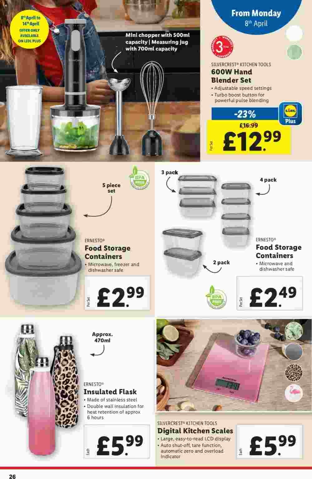 Lidl offers valid from 04/04/2024 - Page 26.