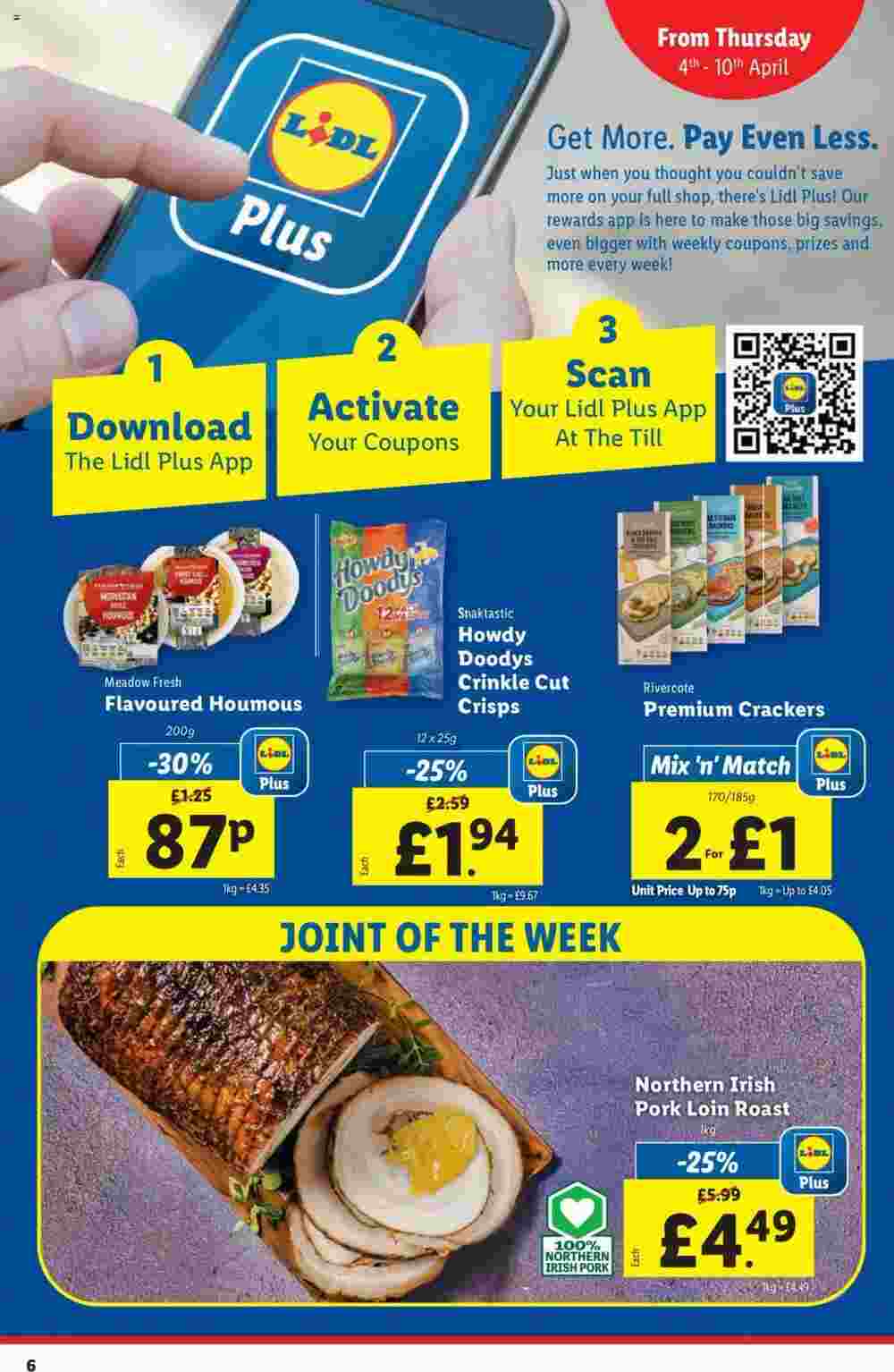 Lidl offers valid from 04/04/2024 - Page 6.