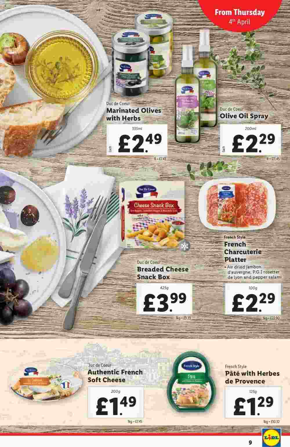 Lidl offers valid from 04/04/2024 - Page 9.