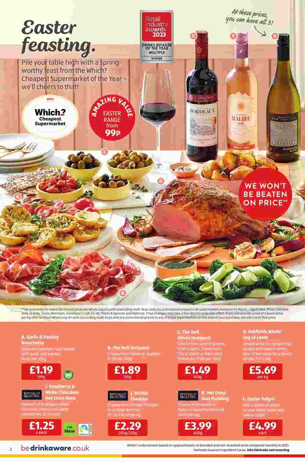 Aldi offers valid from 04/04/2024 - Page 2.