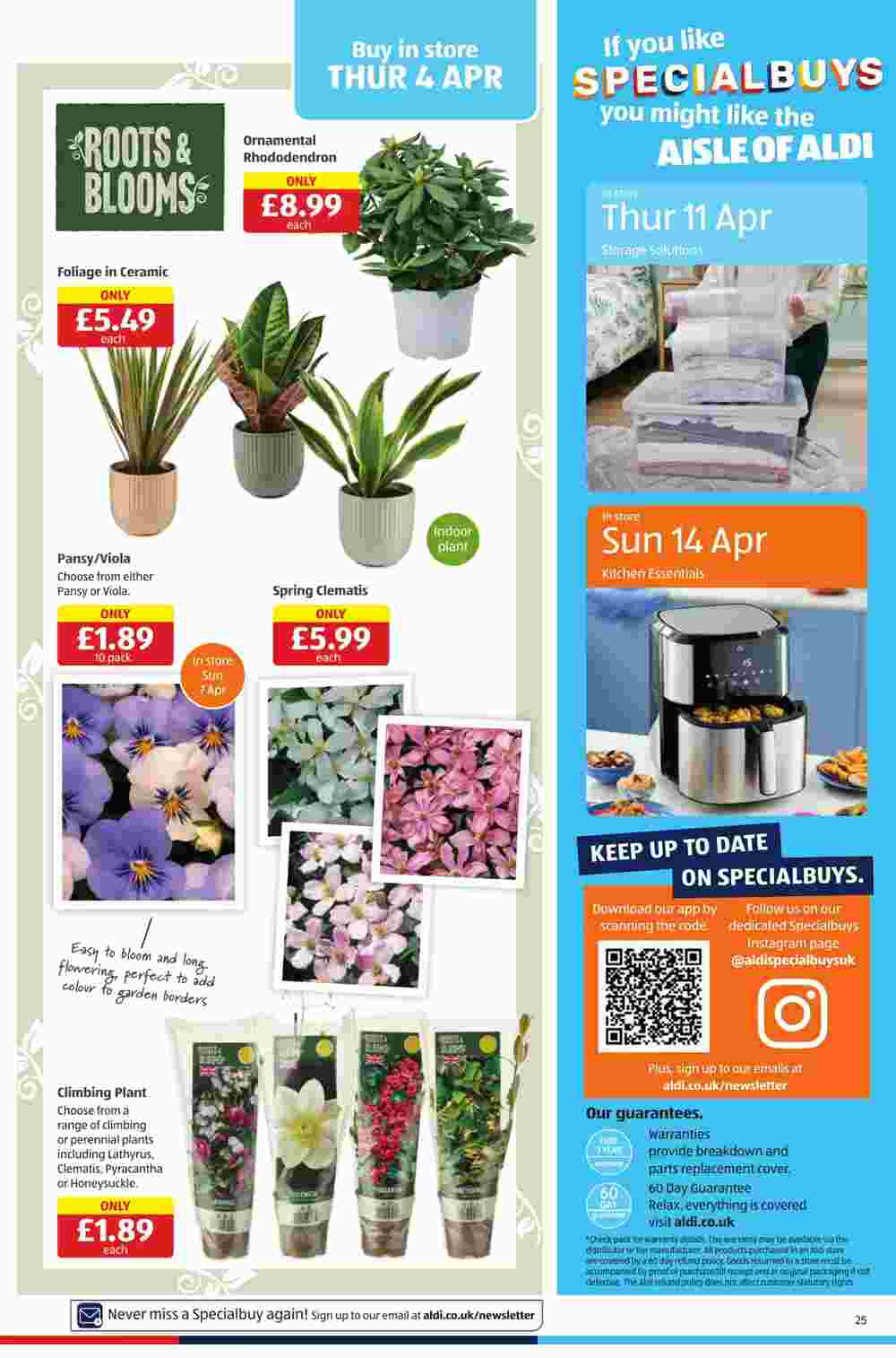 Aldi offers valid from 04/04/2024 - Page 25.