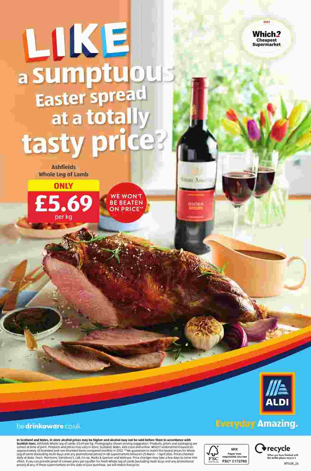 Aldi offers valid from 04/04/2024 - Page 28.