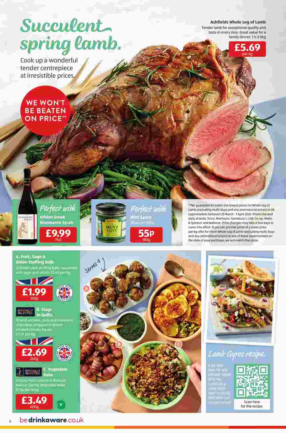 Aldi offers valid from 04/04/2024 - Page 4.