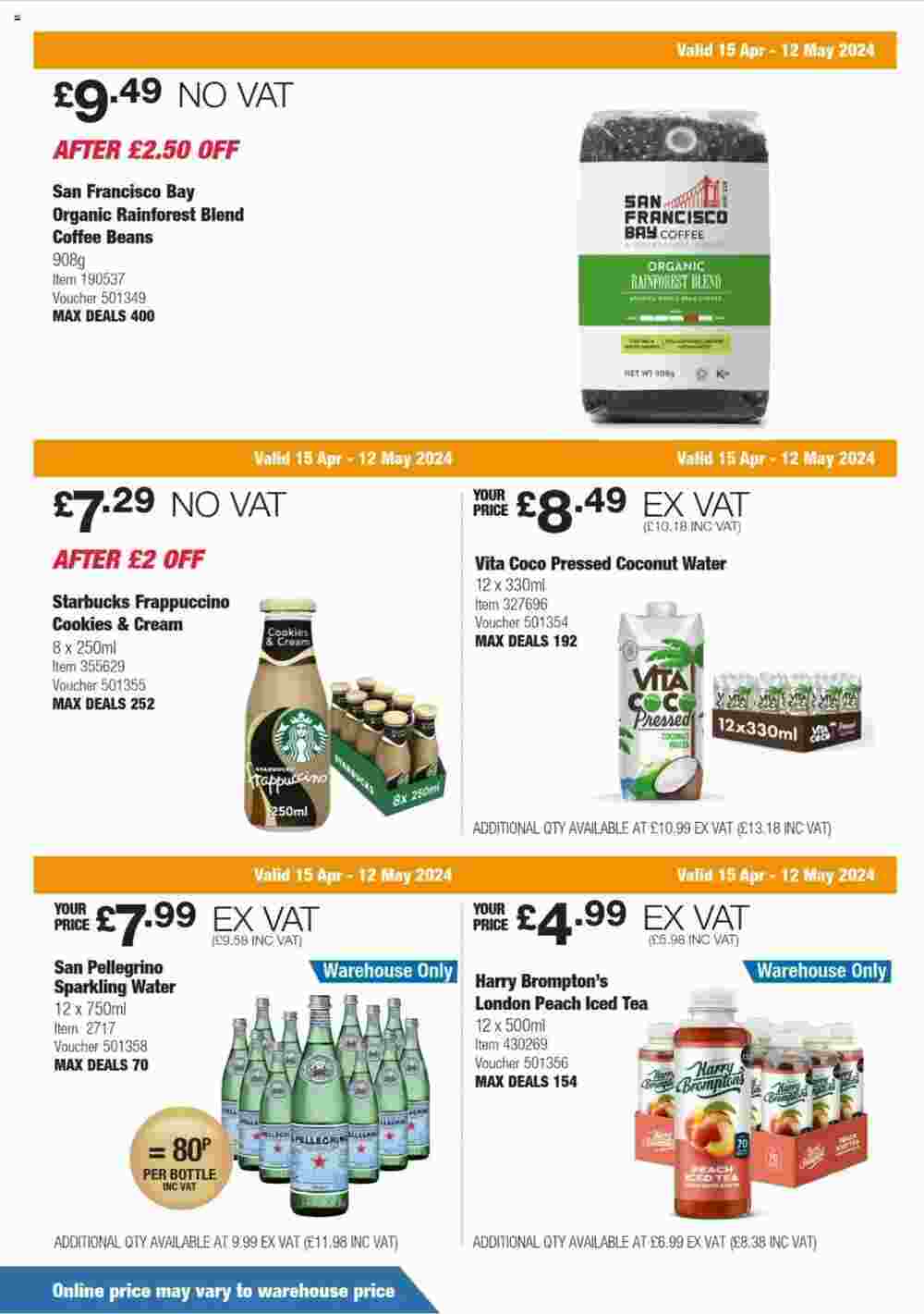 Costco offers valid from 15/04/2024 - Page 16.