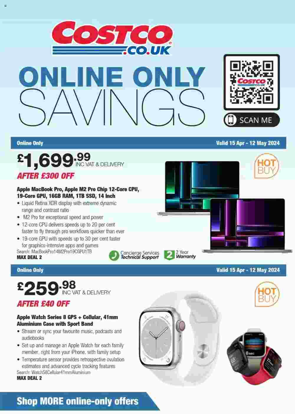 Costco offers valid from 15/04/2024 - Page 22.