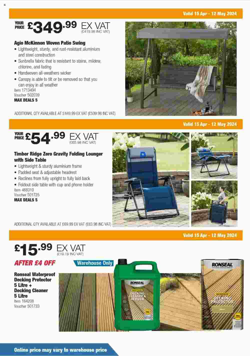 Costco offers valid from 15/04/2024 - Page 4.