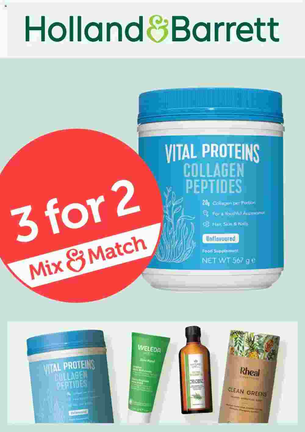 Holland & Barrett offers valid from 17/04/2024 - Page 1.