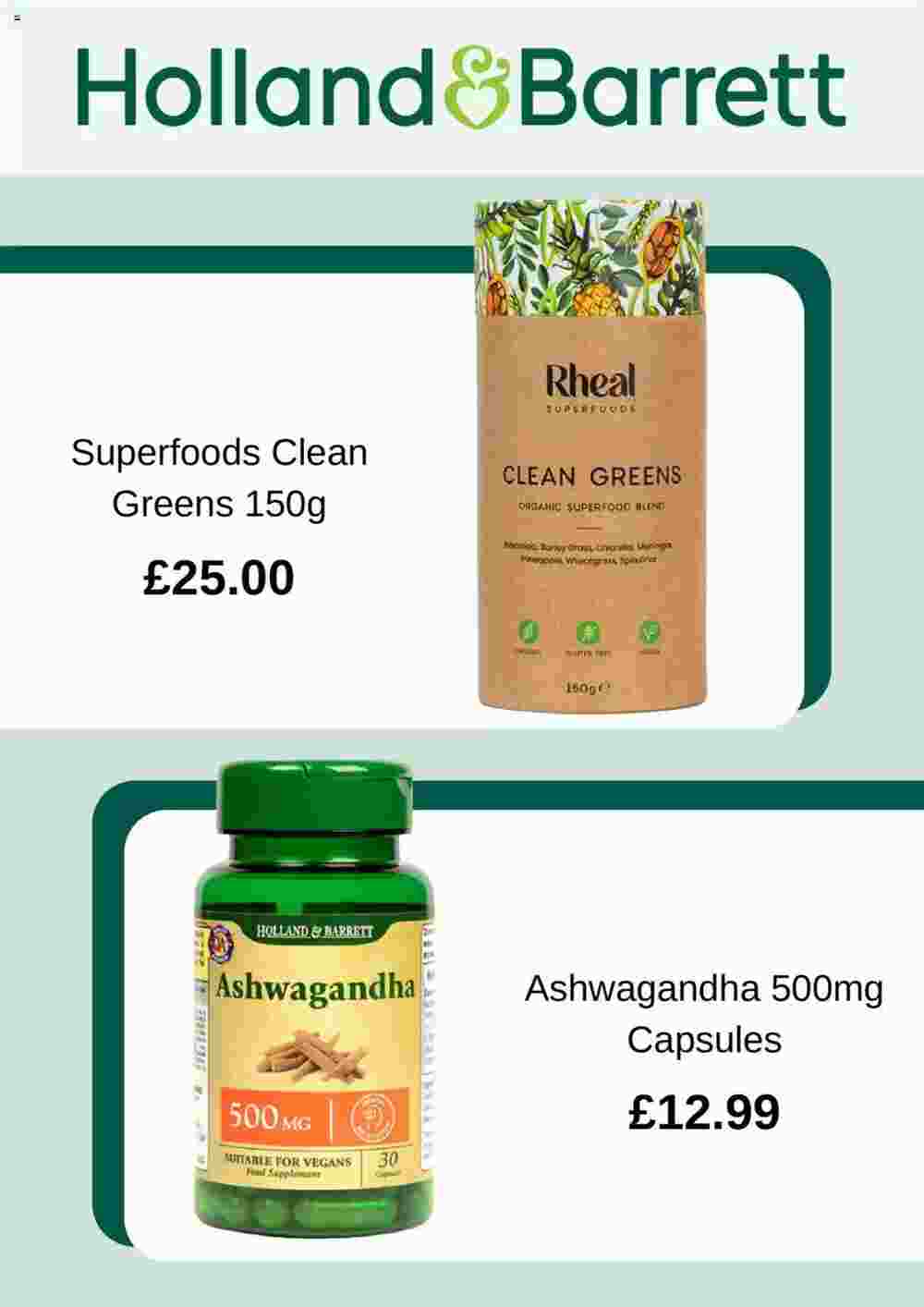 Holland & Barrett offers valid from 17/04/2024 - Page 3.