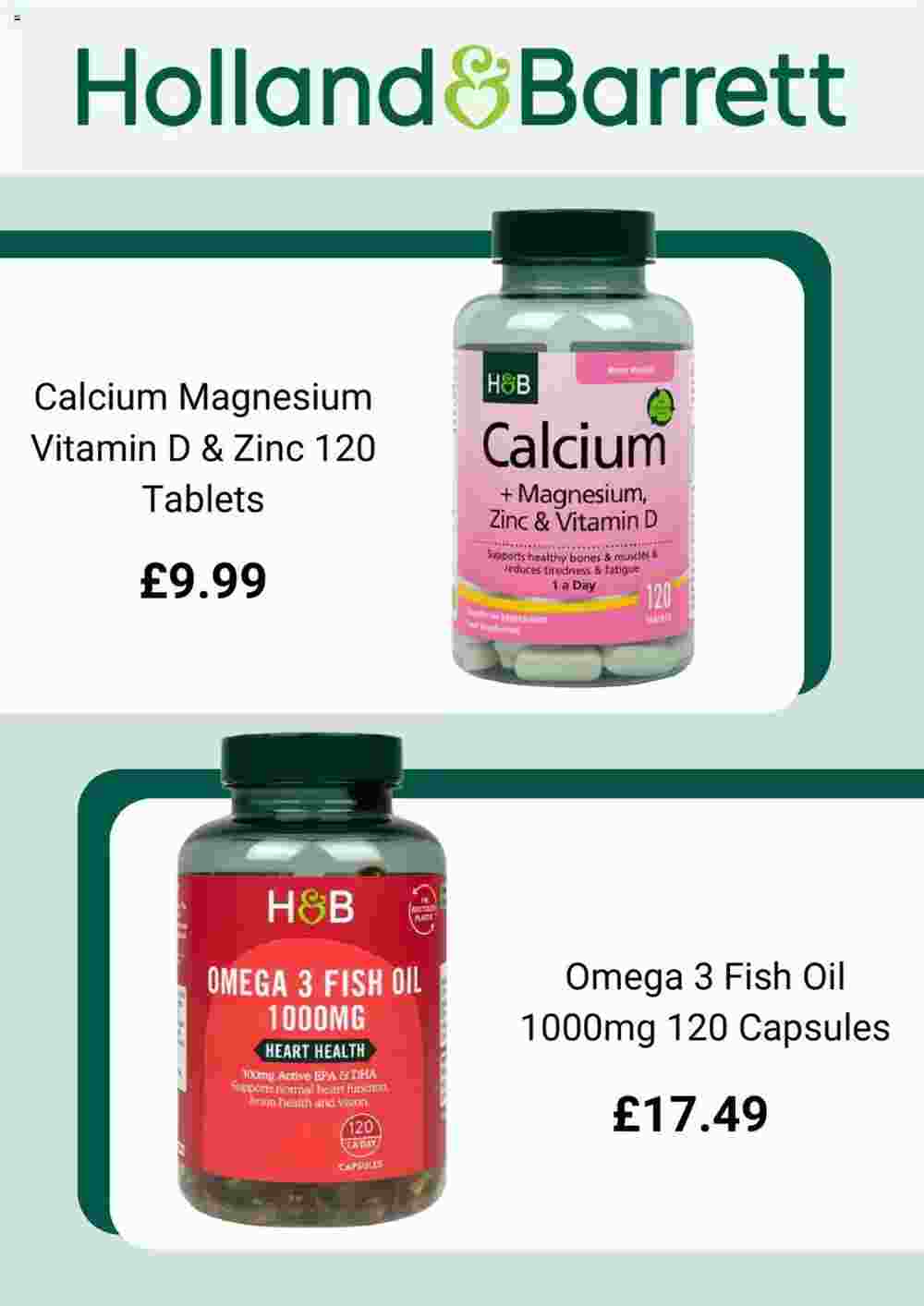 Holland & Barrett offers valid from 17/04/2024 - Page 5.