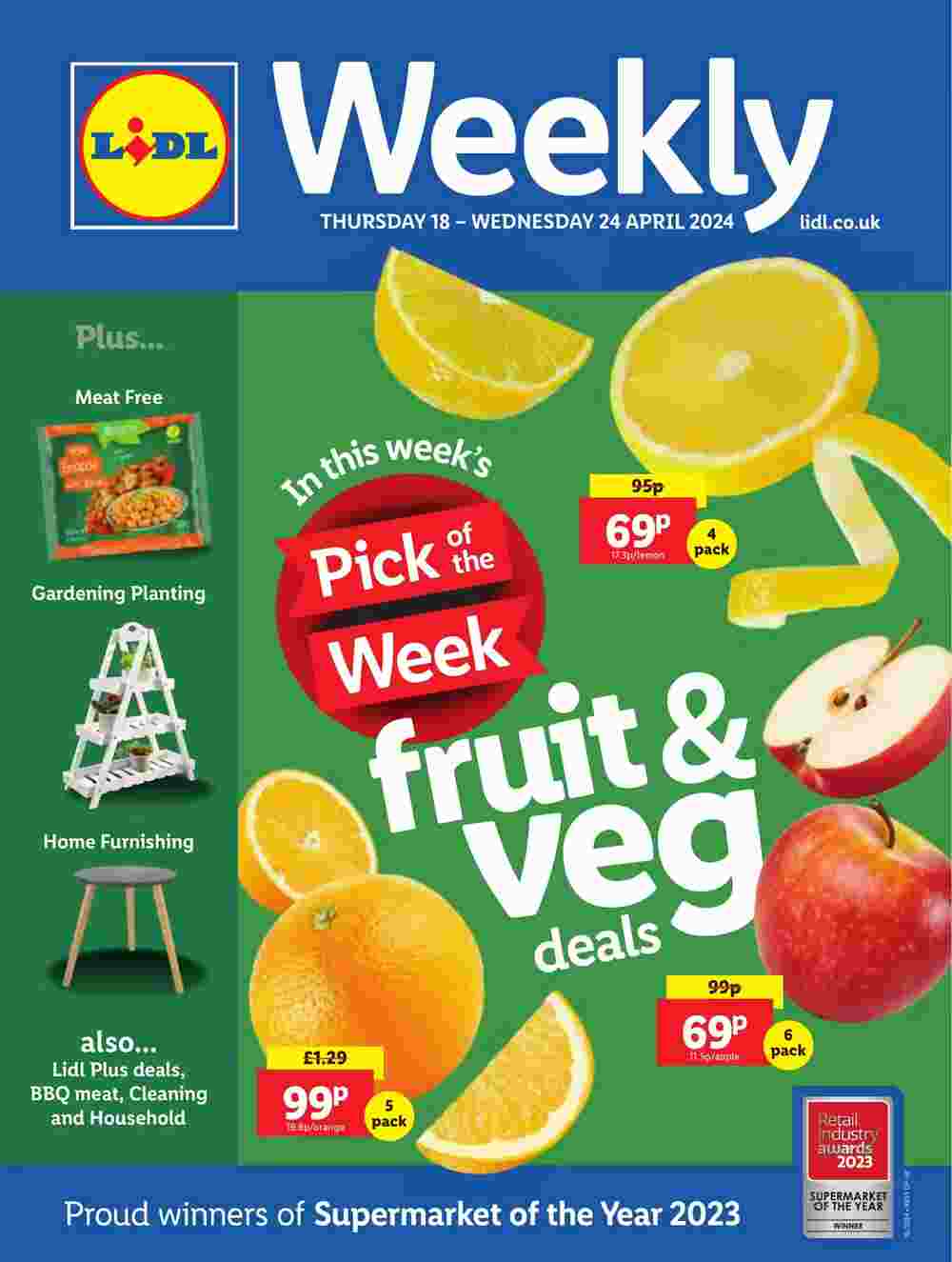 Lidl offers valid from 18/04/2024 - Page 1.