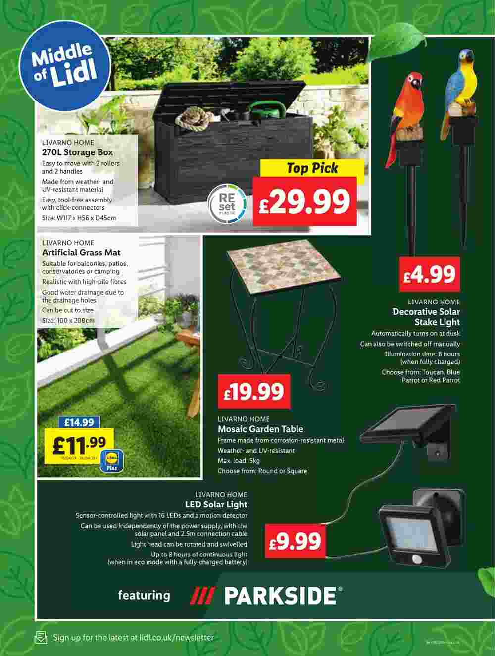 Lidl offers valid from 18/04/2024 - Page 10.